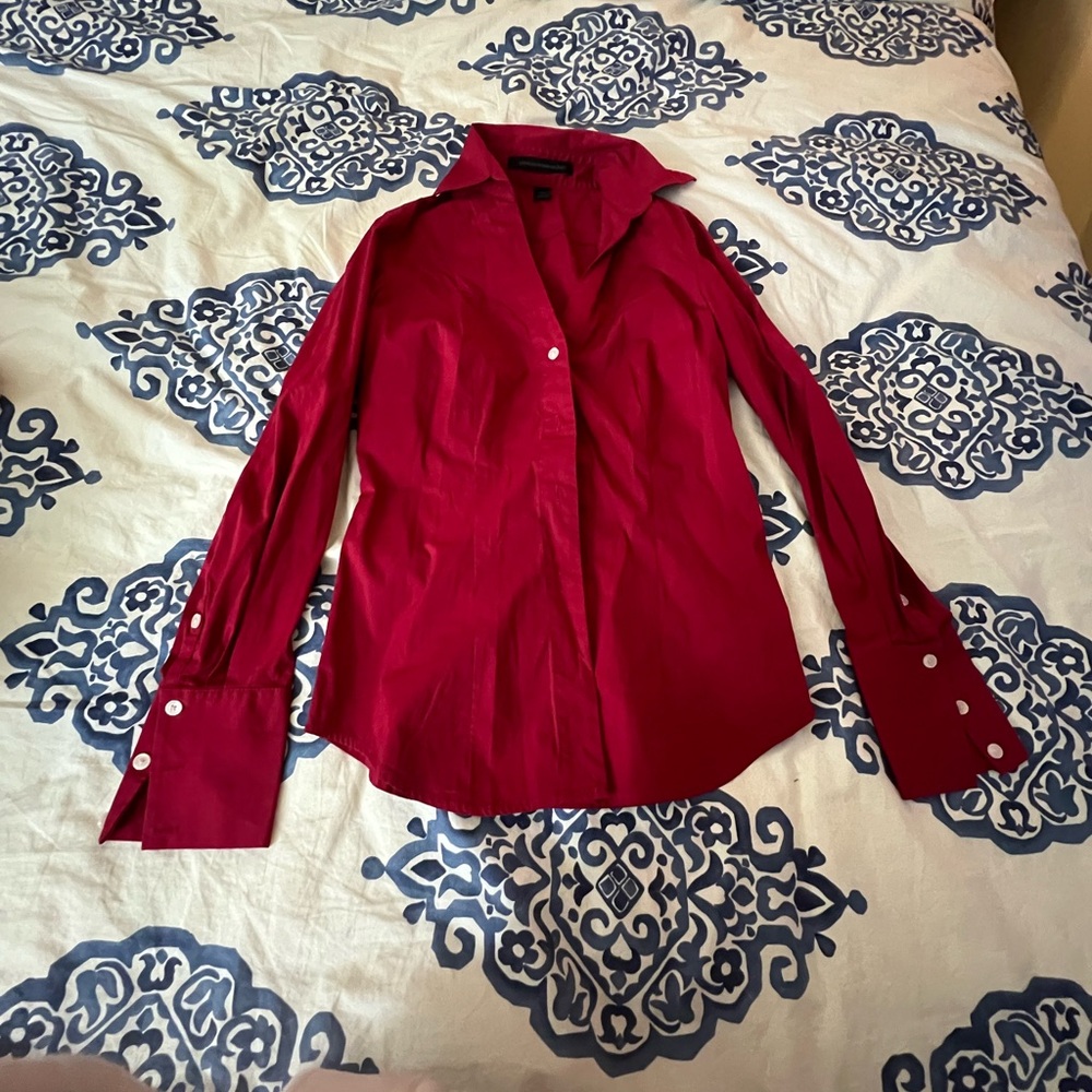 Express size XS stretch blouse.